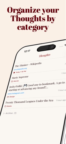 Thoughts - Save It for Later screenshot
