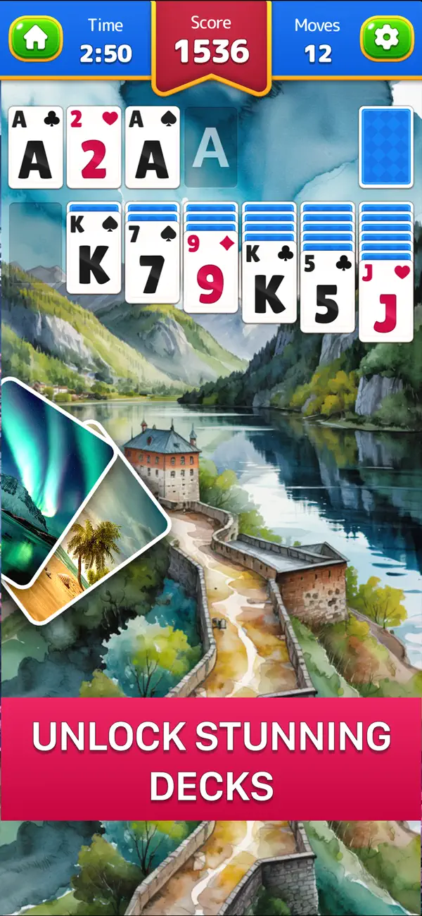 #2. Solitaire Zen - Card Master (iOS) By: Felicity Games