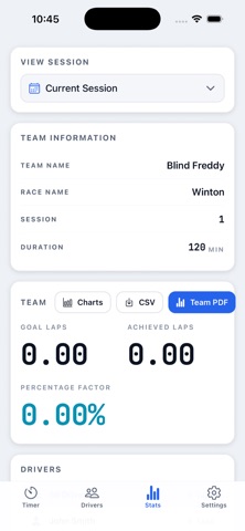 Regularity Race Timer screenshot