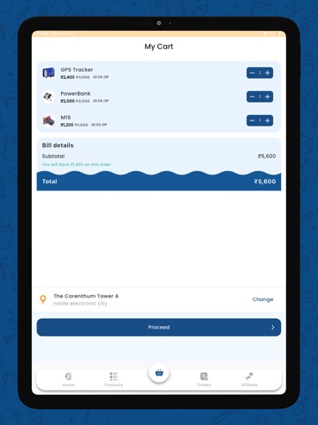 BlueLion - Shopping & GPS App iPad screenshot