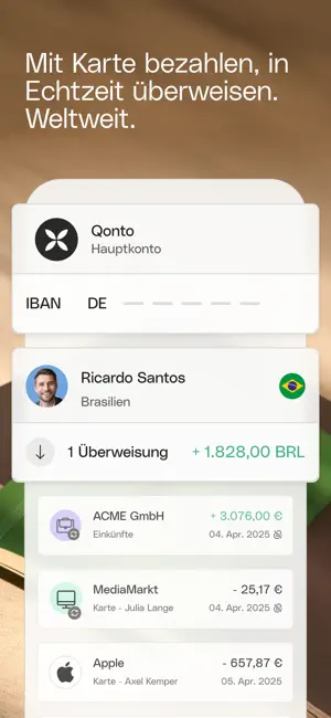 Qonto: Business Banking online iPhone screenshot 2