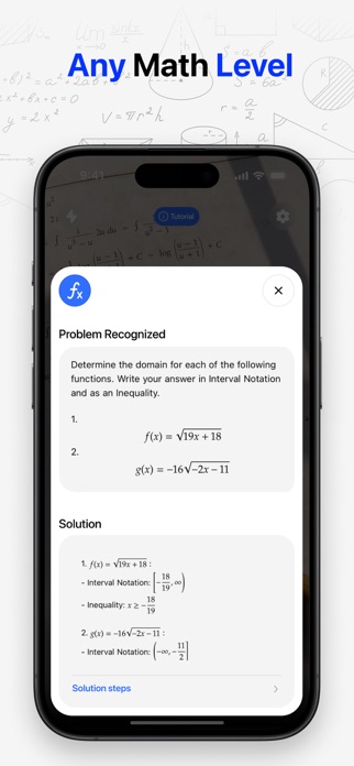 MathSolver: AI Problem Solver Screenshot 3 of 4