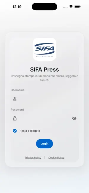 SIFA PRESS screenshot 1
