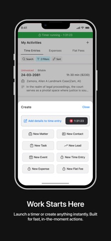 Lawcus – Legal Management screenshot