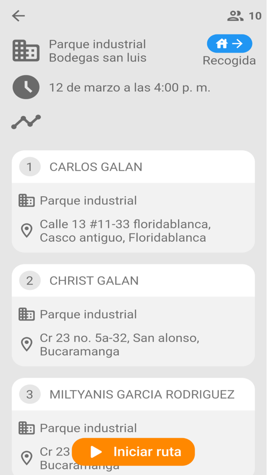 #3. Recógeme (iOS) 由: Inkco S.A.S