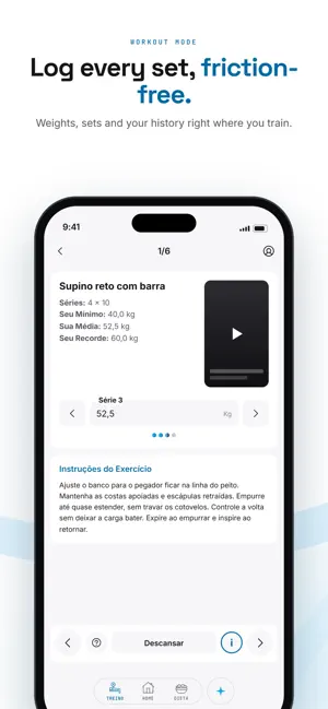 OpenFit: Gym Workout Tracker screenshot 1