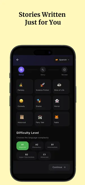 Polylingo: Language Reader screenshot 4