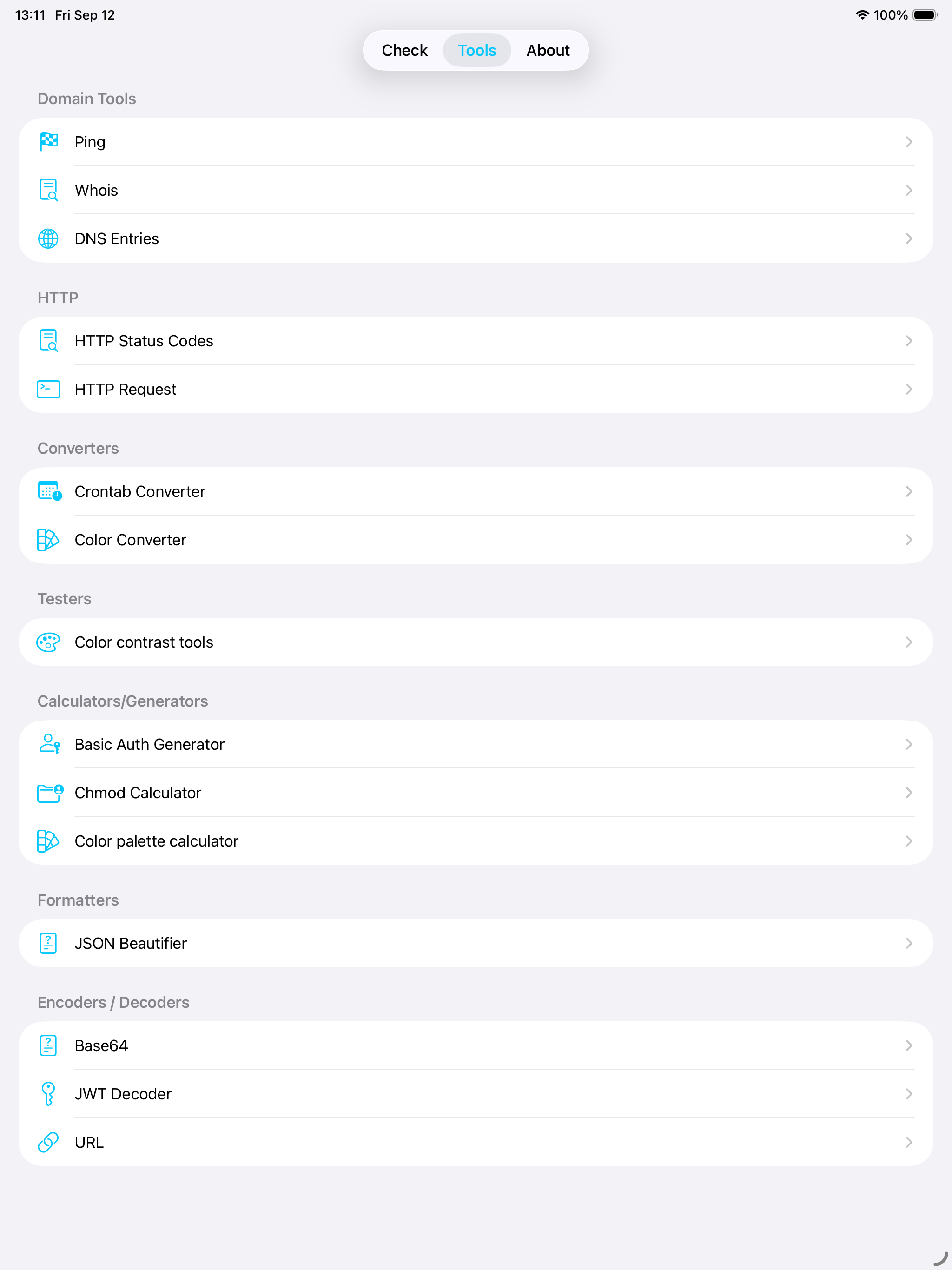 iWebTools 2 screenshot 12