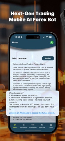 Forex AI Robot iPhone screenshot