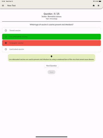 Pharmacist Readiness Exam Test iPad screenshot