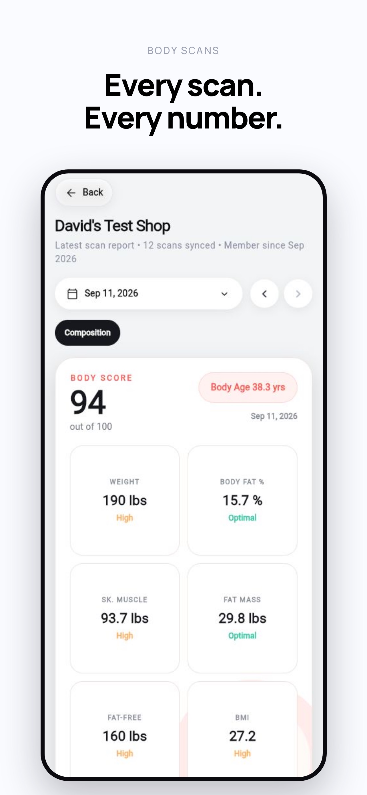 Screenshot 5 of Fitmanager +