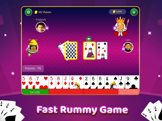 Screenshot #4 pour Rummy - Offline Card Game