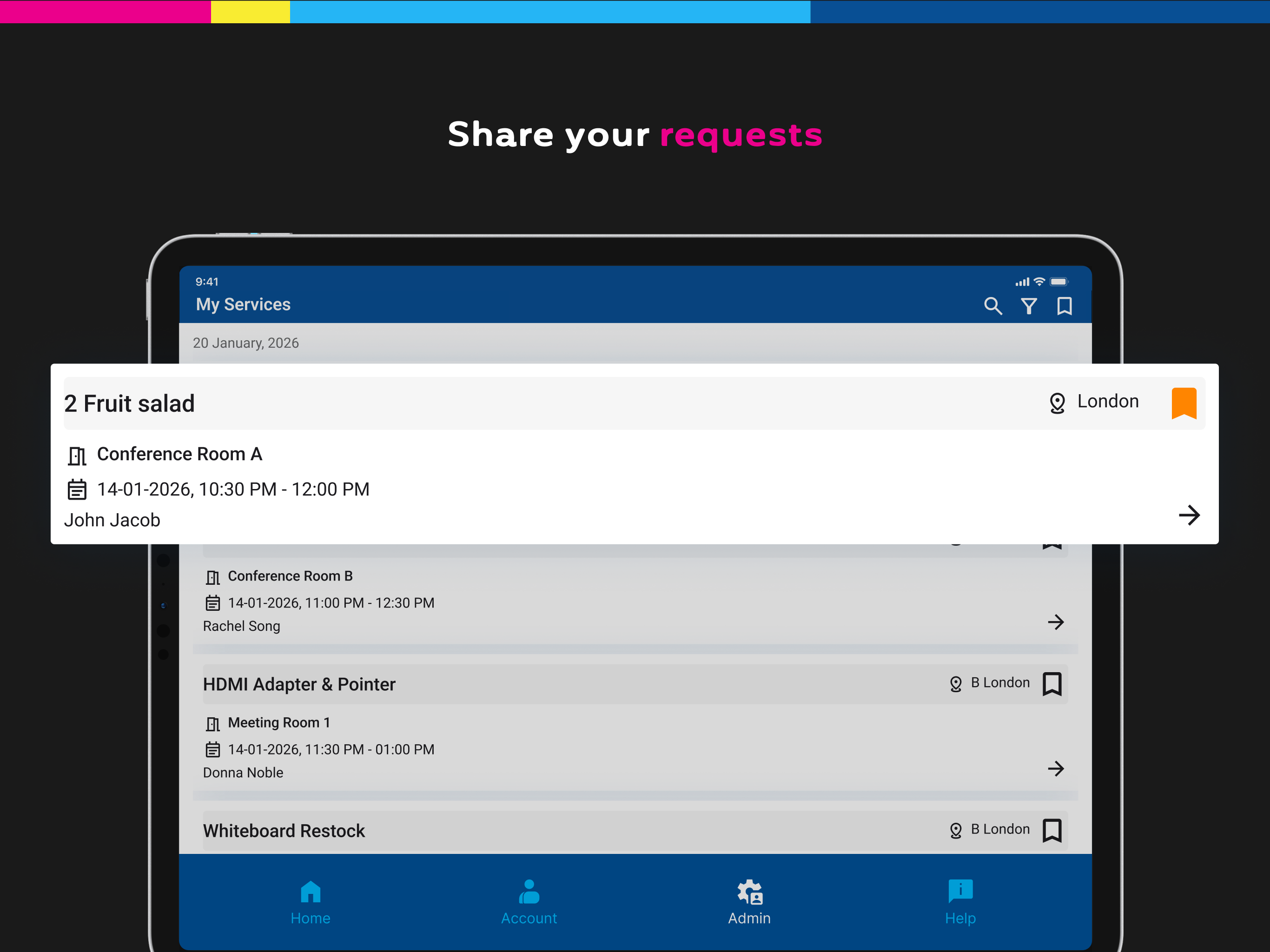 Korbyt Service Tracker