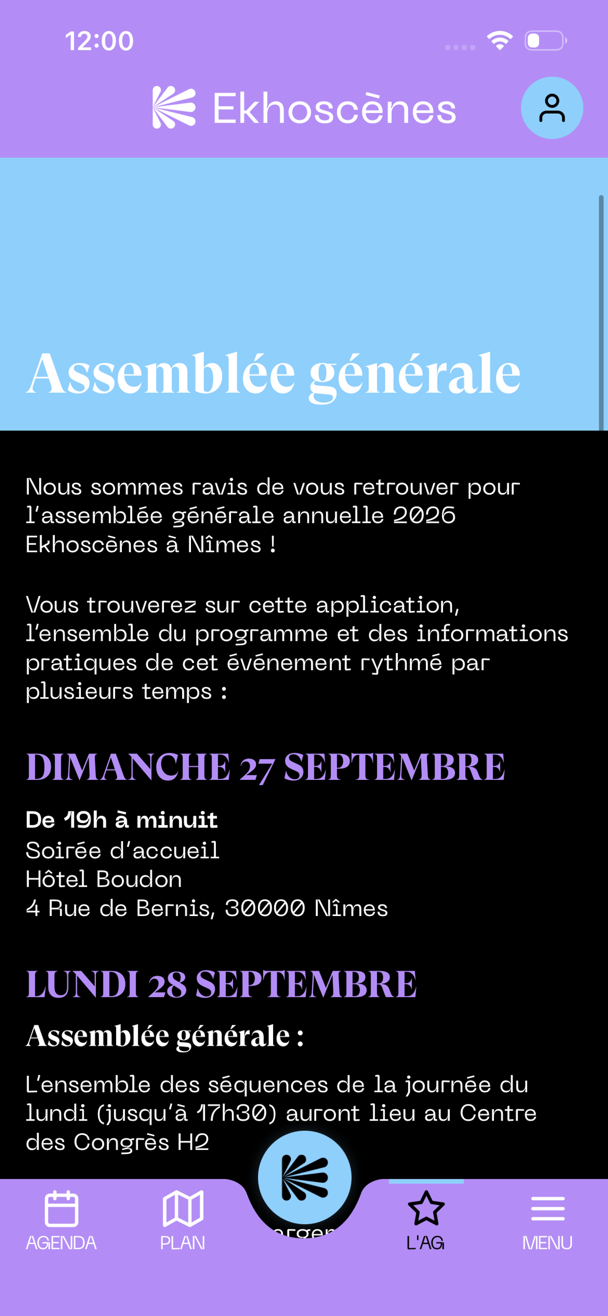 Ekhoscènes 2026 screenshot 5