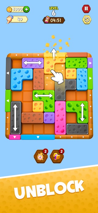 Cheese Block Slide Escape Screenshot 1 of 5