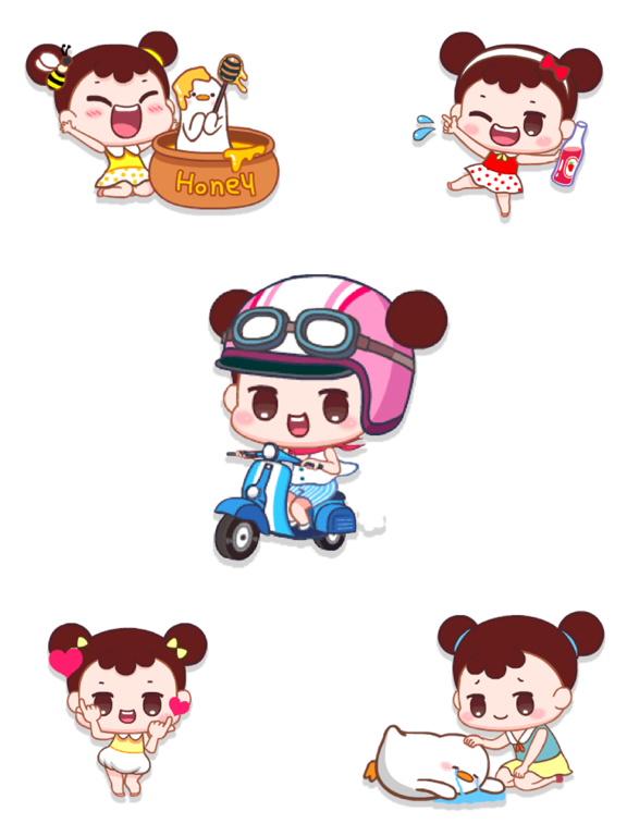 Screenshot #4 pour Sweet Girl Jerry Stickers Pack