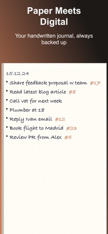 Paper Planner Sidekick - Numly screenshot