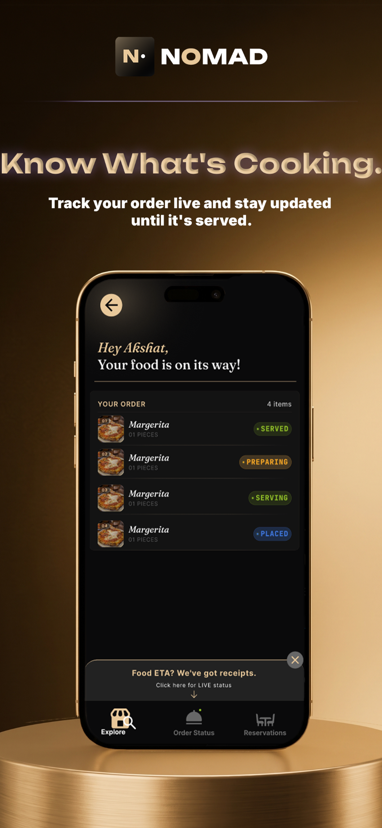 Nomad: Dining & Nightlife screenshot 3