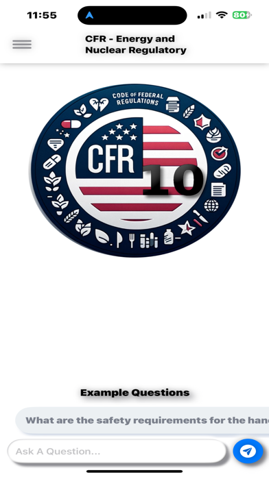Screenshot 1 of CFR AI - Title 10 App