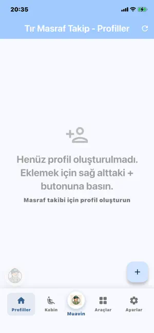 TIR Masraf Takip screenshot 1