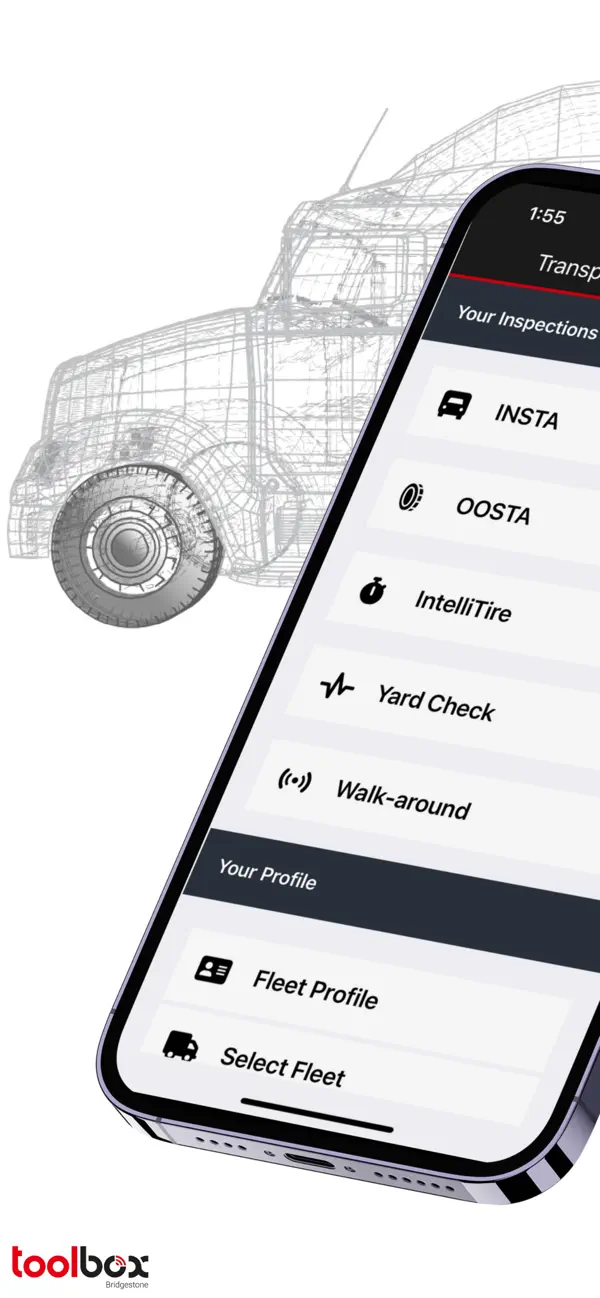 Screenshot #1 pour Bridgestone Toolbox Touch