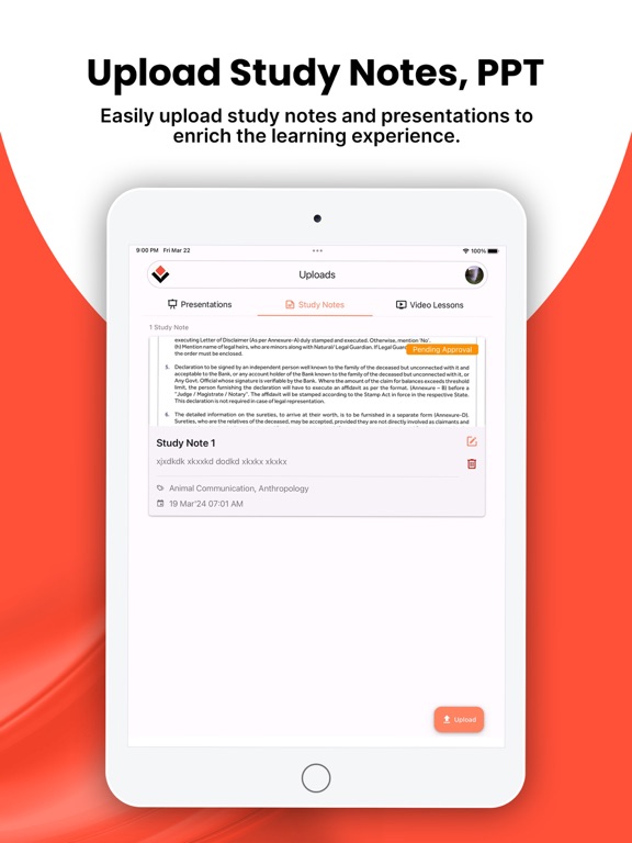 MyPrivateTutor Global iPad screenshot 4 - Education app
