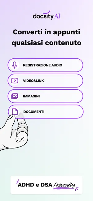 Docsity AI: appunti smart iPhone screenshot 1