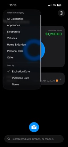 Warranty Watcher iPhone screenshot