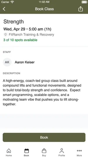 FitRanch Training & Recovery screenshot 3