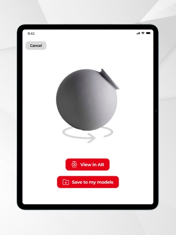 ARLOOPA 3D Object Scanner iPad screenshot