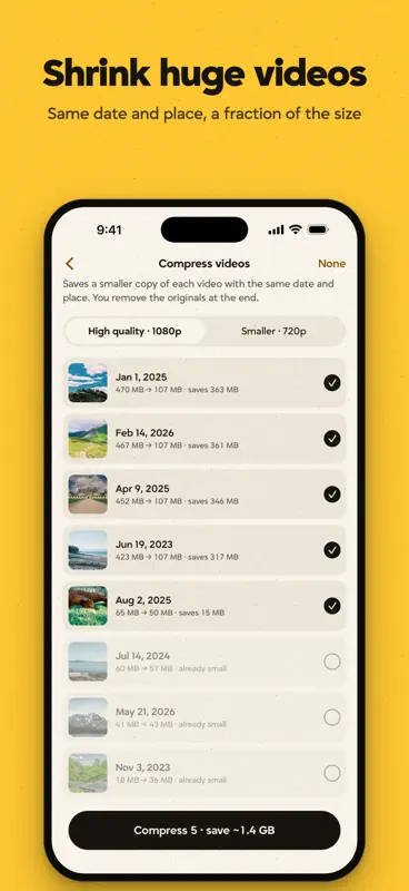 OnceSwipe: Swipe Photo Cleaner screenshot 4 of 7