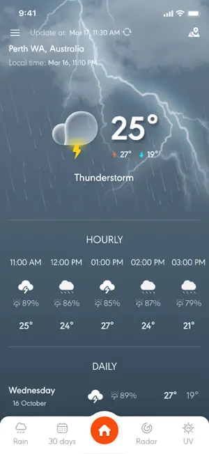Weather - Weather forecast screenshot 4