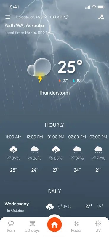 Clima - Pronóstico del tiempo screenshot 4 of 10
