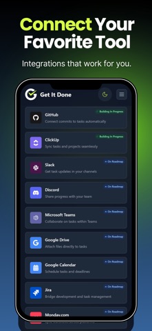 GetItDone iPhone screenshot