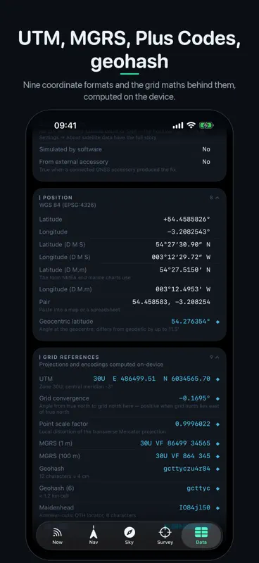 SatData: GPS Compass & Sunrise screenshot 9 of 10