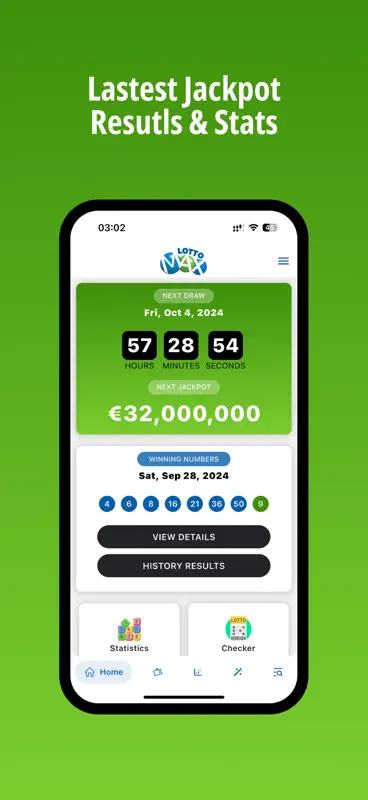Lotto MAX - Stats & Checker screenshot 1 of 7