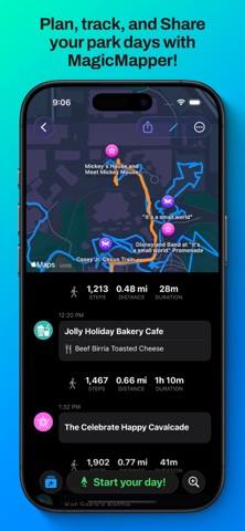 MagicMapper for Disneyland iPhone screenshot