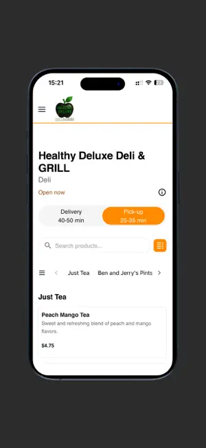 Healthy Deluxe Deli & Grill screenshot 2