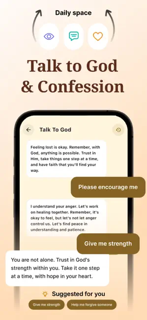 Bible Daily: Verses & Prayers iPhone screenshot 6