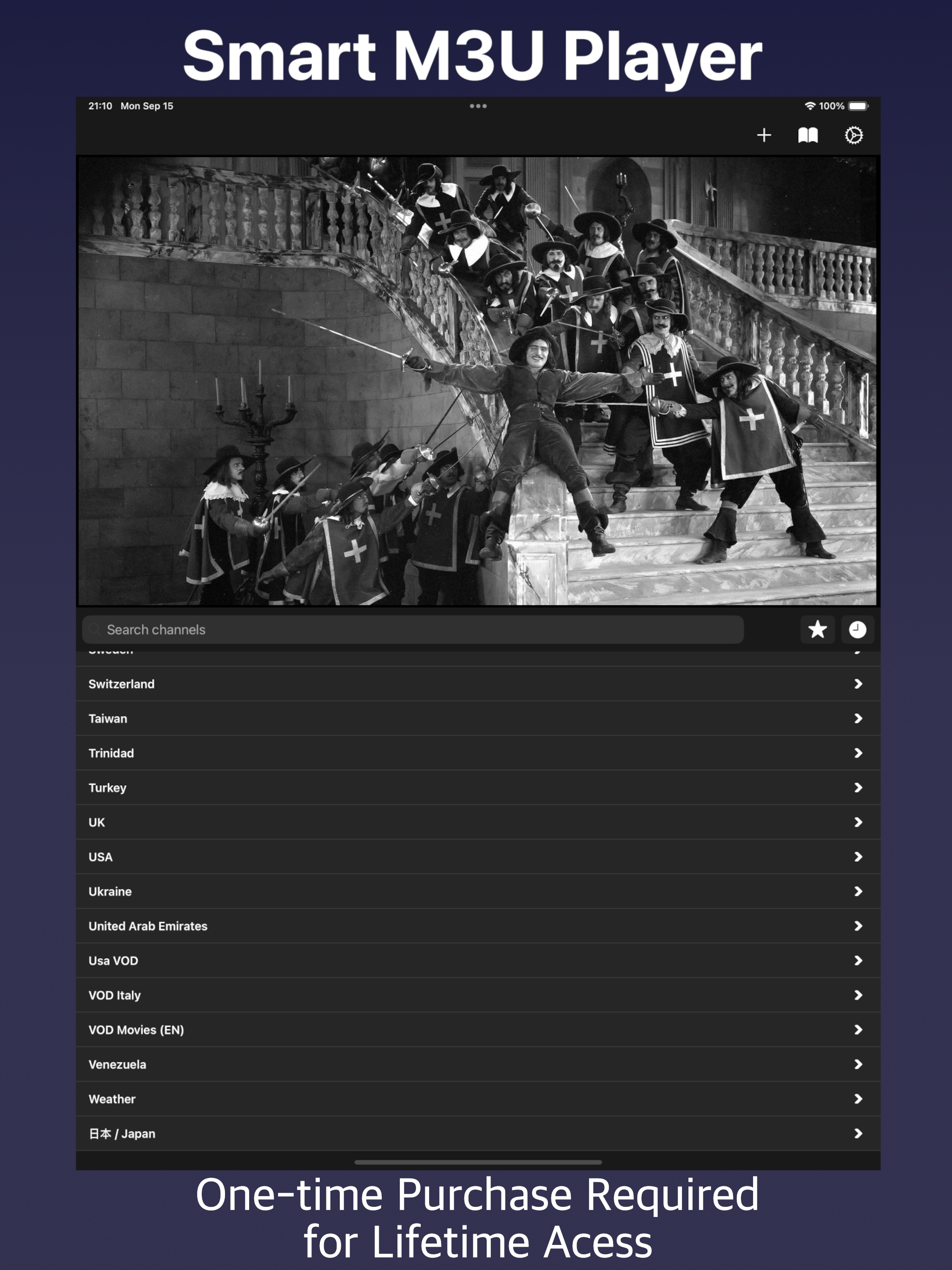 IPTV Smart M3U Player