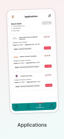 Admissiony.com screenshot