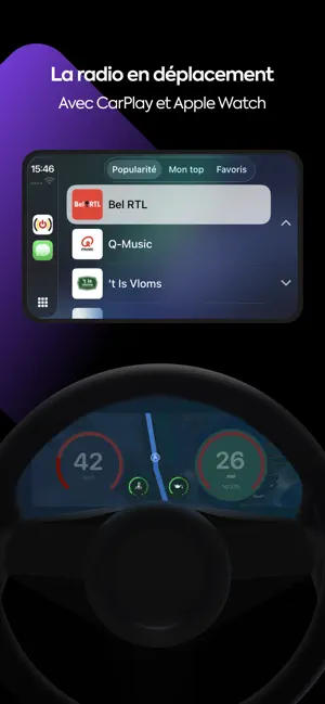 Radio BE: Tuner FM Belgique screenshot 3