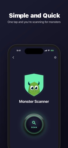 Monster Scanner Bedtime Helper iPhone screenshot