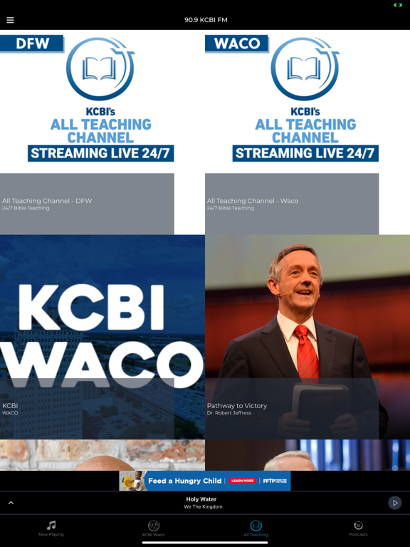 KCBI iPad screenshot 4 - Music app
