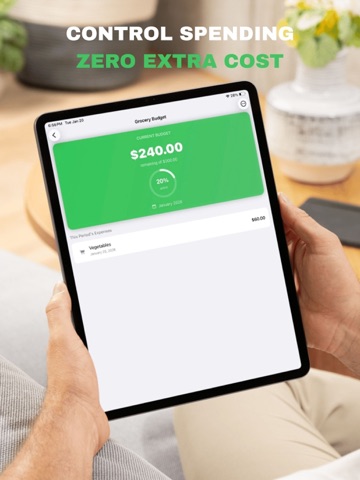 Expense+ Budget Money Tracker iPad screenshot