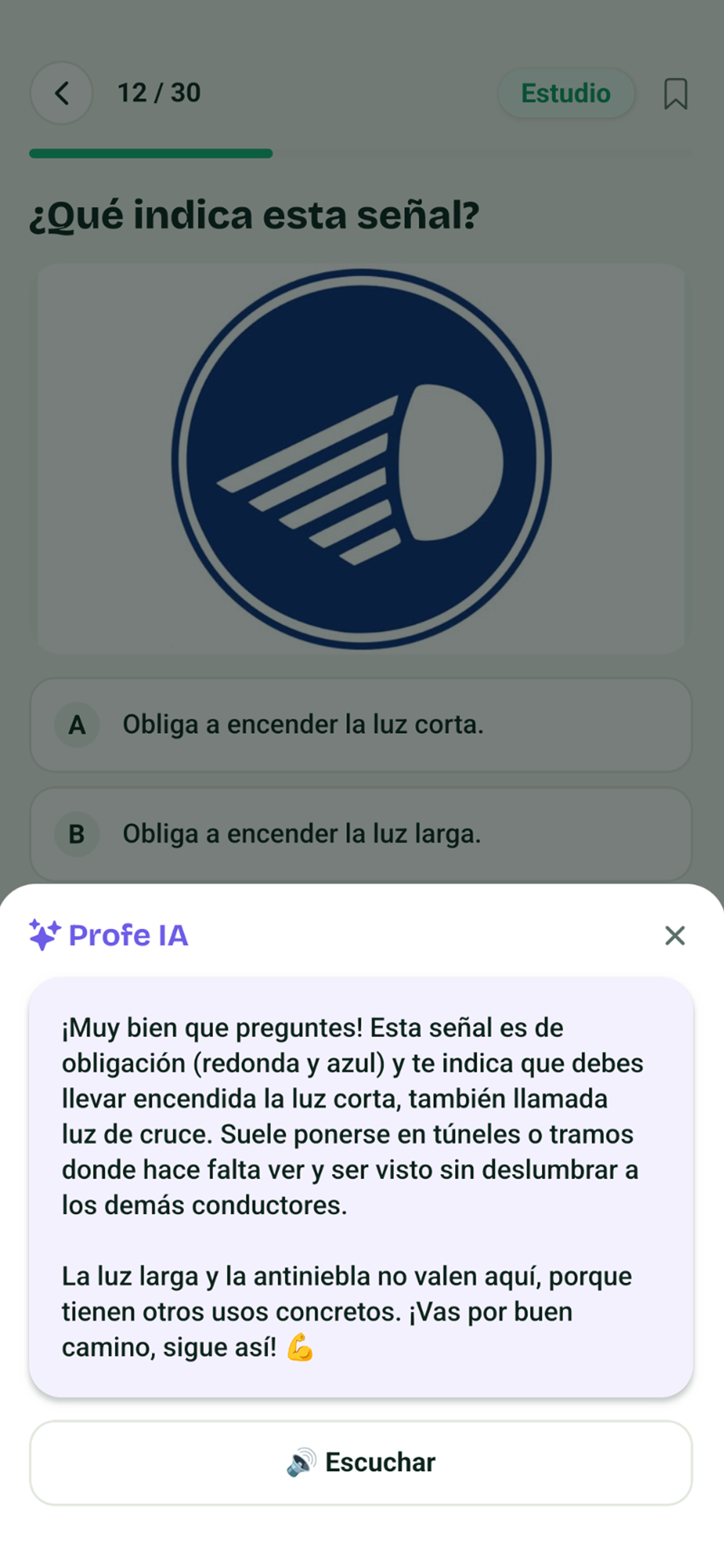 Auto App — Teórico DGT screenshot 4