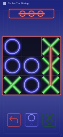 Tic Tac Toe Shining (XO) Screenshot 4 of 5