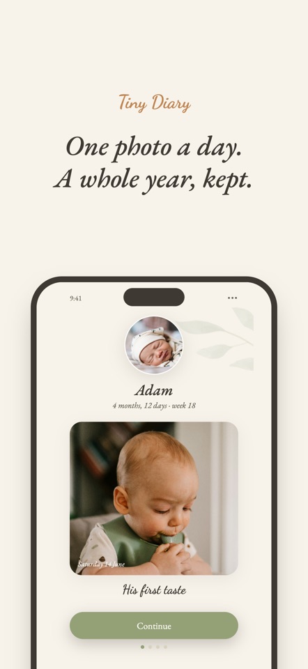 Babydagboken screenshot 1