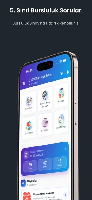 5. Sınıf Bursluluk Sınavı 2026 screenshot 1