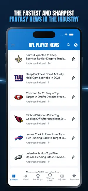RotoBaller Fantasy Sports News screenshot 8